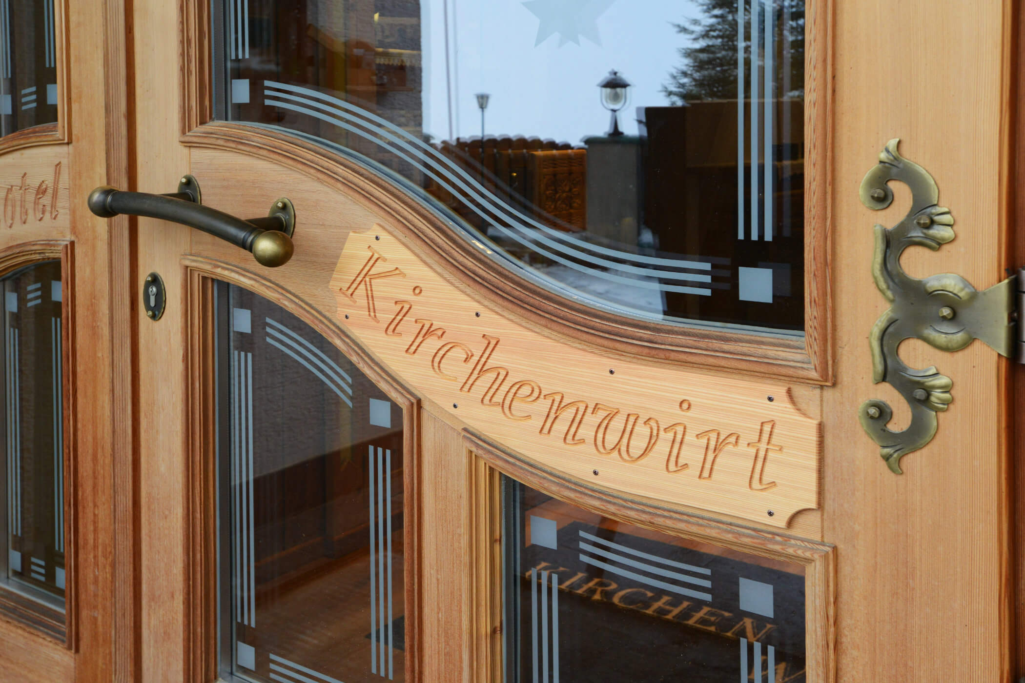 Eingangstür Kirchenwirt